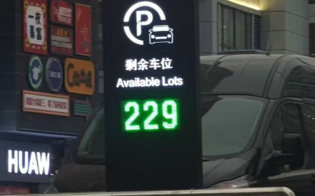 靖辉达智能视频车位引导系统超声波车位引导系统